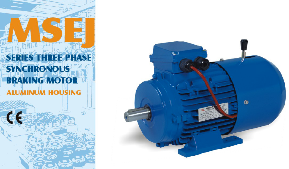 Motor Eléctrico Con Freno Electromagnético